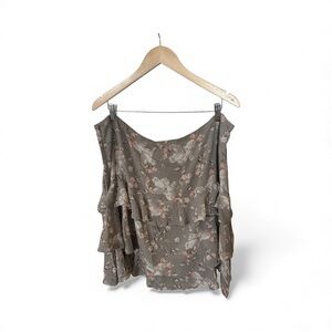 Lauren Ralph Lauren Floral skirt - Gray and Pink